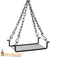 Grill hanging Medieval camping grill reenactment