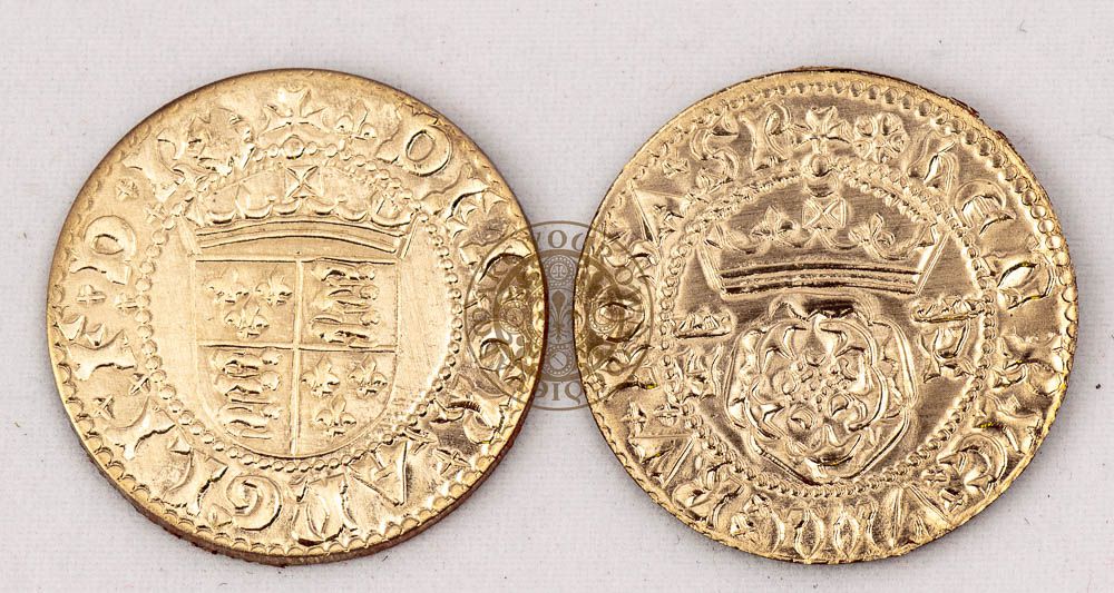 Henry VIII Tudor Halfcrown of the Double-Rose Coin (1526 - 1533)