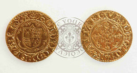 Henry the V Quarter Noble Coin English Medieval Coin