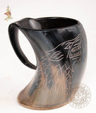 House Stark tankard made from cow horn