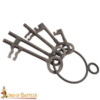 Iron Medieval Castle Dungeon Keys