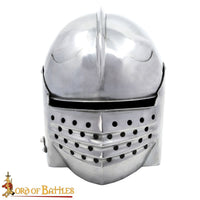 Italian Bellows sallet helm Renaissance plate armor