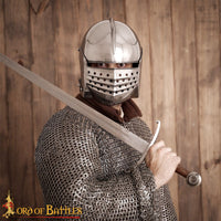 Italian Bellows sallet helm medieval armour