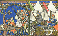 Kettle hat seen in the Maciejowski Bible