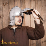 Klappvisor medieval Helm from Nuremburg