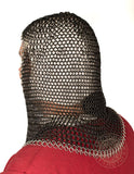 Knights chainmail coif armour SNC1401BK&ZP