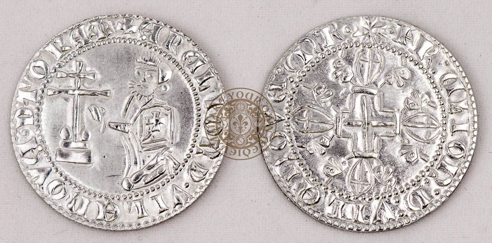 Knights of St John crusader reproduction coin