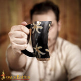 LARP Feasting ale cup made from  cow horn