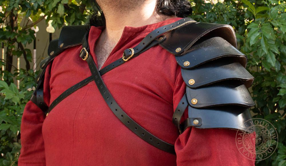 Leather Pauldrons