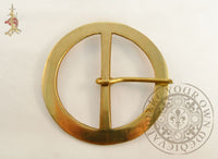 Large Renaissance Pirate Brass Buckle