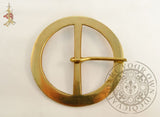 Large Renaissance Pirate Brass Buckle