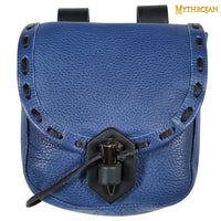 Large blue Tudor bag