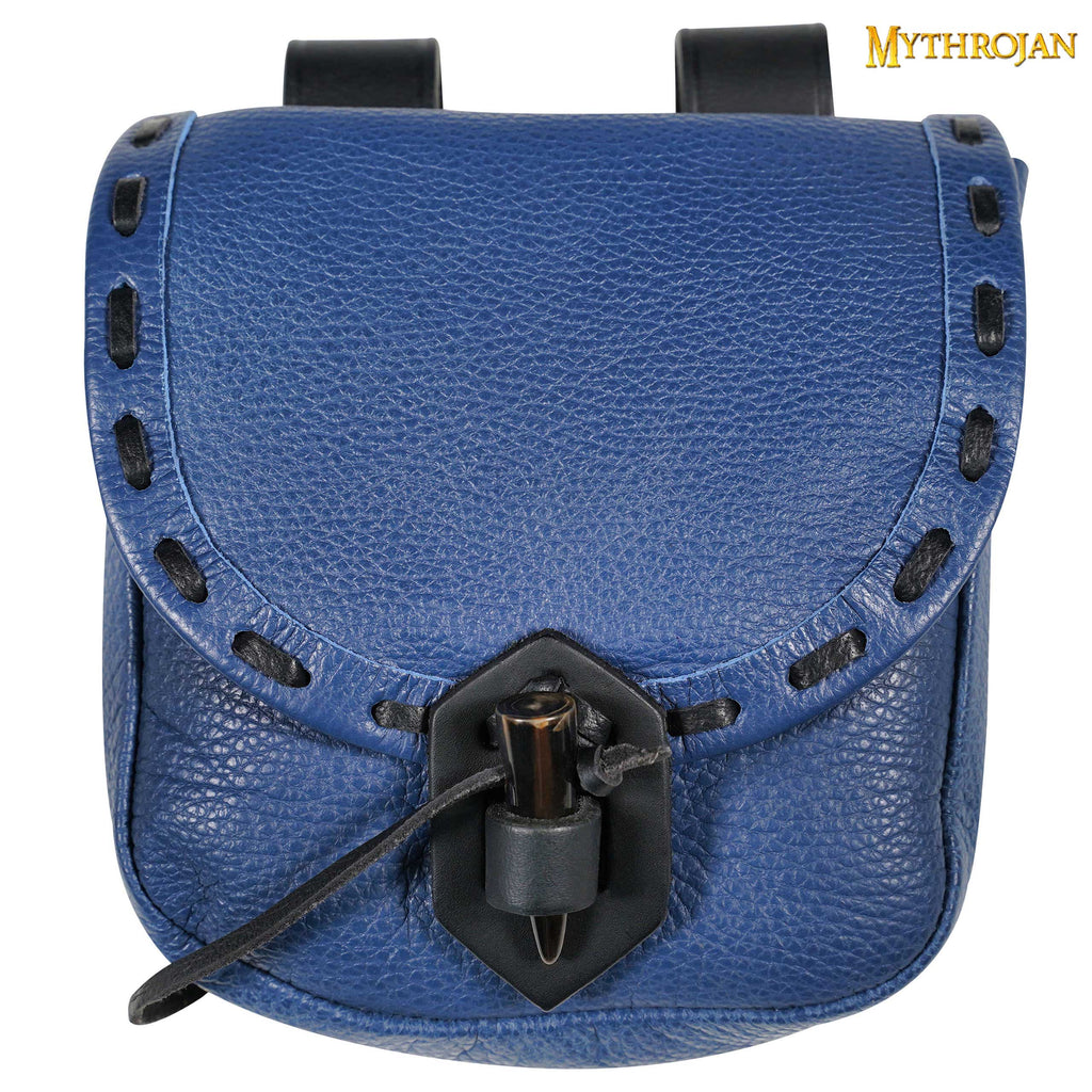 Bag with Horn Toggle - Blue