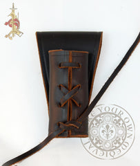 Leather Dagger scabbard or holder Medieval and Viking