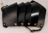 Leather LARP shoulder armour