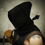 Leather executioner medieval hood