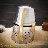 Light weight medieval helmet