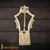 Lyre Medieval 14th century reproduction belt buckle