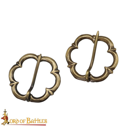 Medieval 14th century clothing brooch