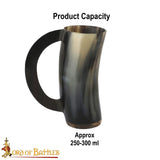 Medieval Ale Tankard with Handle