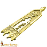 Medieval English belt fitting reproduction