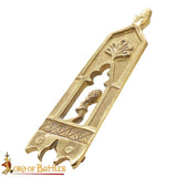 Medieval English belt fitting reproduction