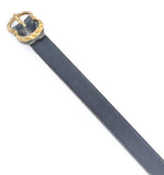 Medieval Garter made from black Leather