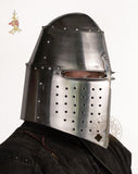 Medieval Great Helm made from 14-gauge steel