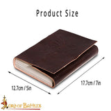 Medieval Griffon Leather diary