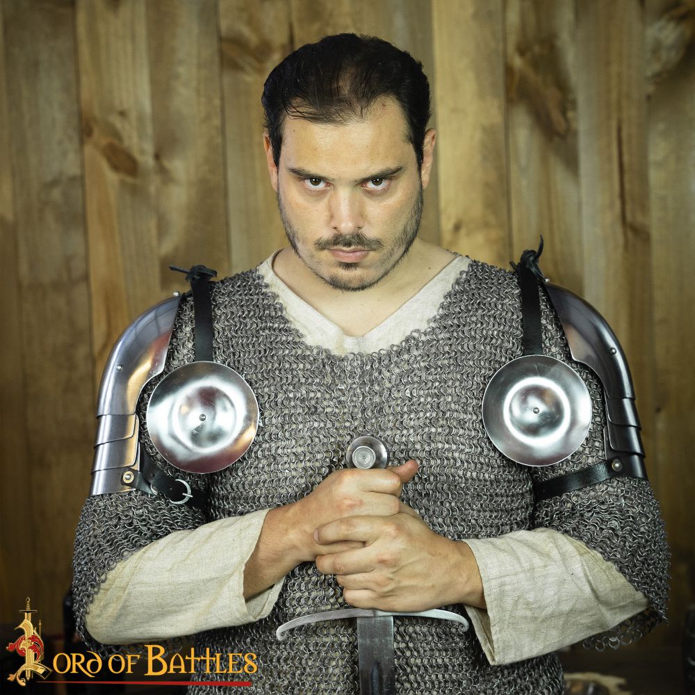 Spaulder With Rondell Shoulder Plate Harness 16 Gauge Steel| Make Your ...