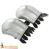 Medieval Spaulders shoulder plate armour available in Australia