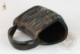 Medieval Buffalo Horn Tankard for drinking and fasting