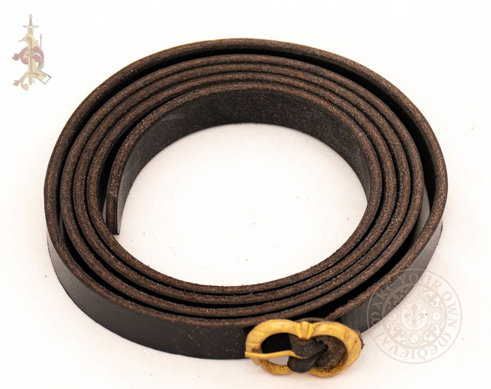 Ladies Renaissance 14th to 16th century Belt - Black - 150cm