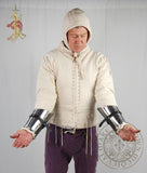 Medieval bracers 15th century plate armour