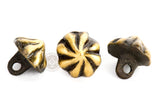 Medieval button made from brass