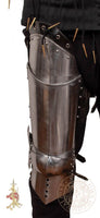 Medieval re-enactment 15th century Cuisse leg armour