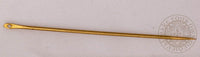 Medieval reproduction brass needle for historical reenactment large size
