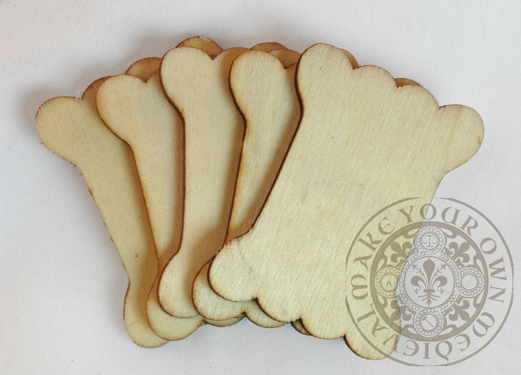 Thread Winding Card Plain- Set of 5