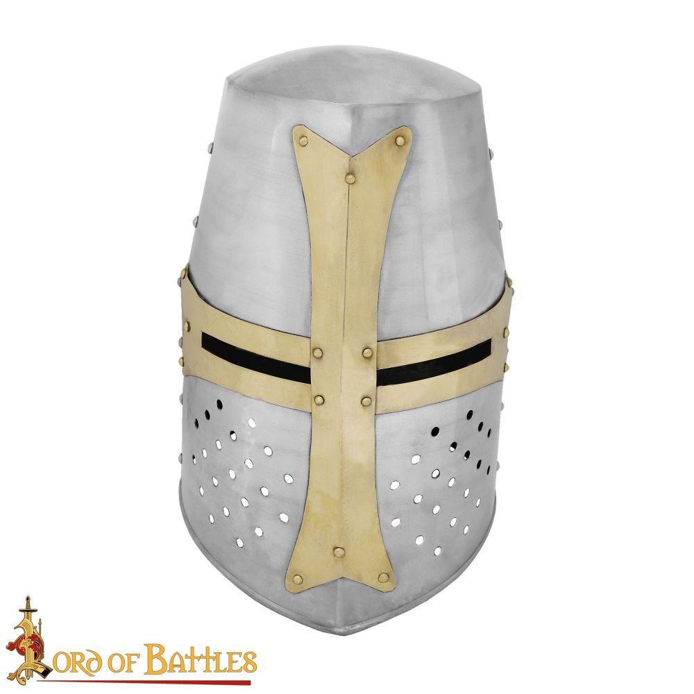 Crusader Great Helm -  (20 gauge)