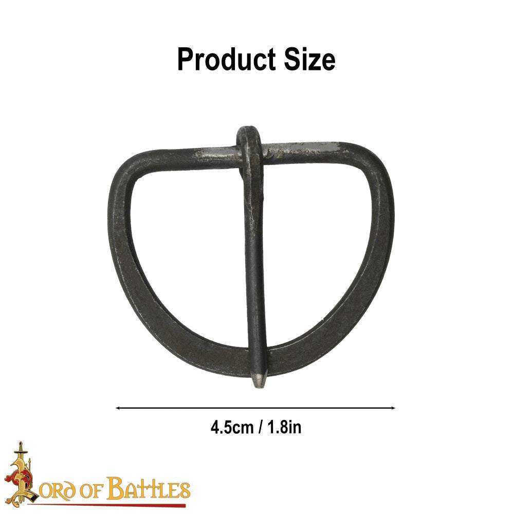 Forged D Shape Buckle - 40mm Strap Width