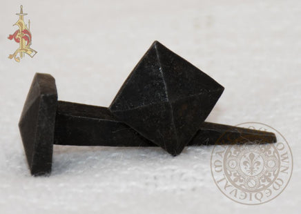 Middle ages nail blacksmith forged for reenactment 1.25"