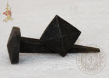 Middle ages nail blacksmith forged for reenactment 1.25"