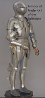 Avant 15th Century Milanese Cuisse Leg Armour - 16 Gauge