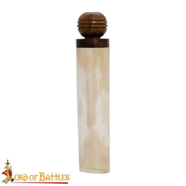 Needle case made from bone for Viking re-enactment