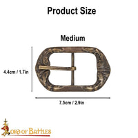 Oliver Cromwell era ladies belt buckle