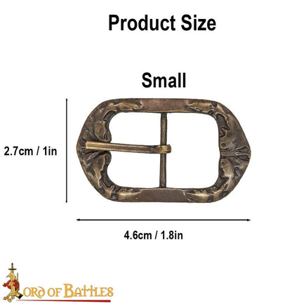Oliver Cromwell era small buckle