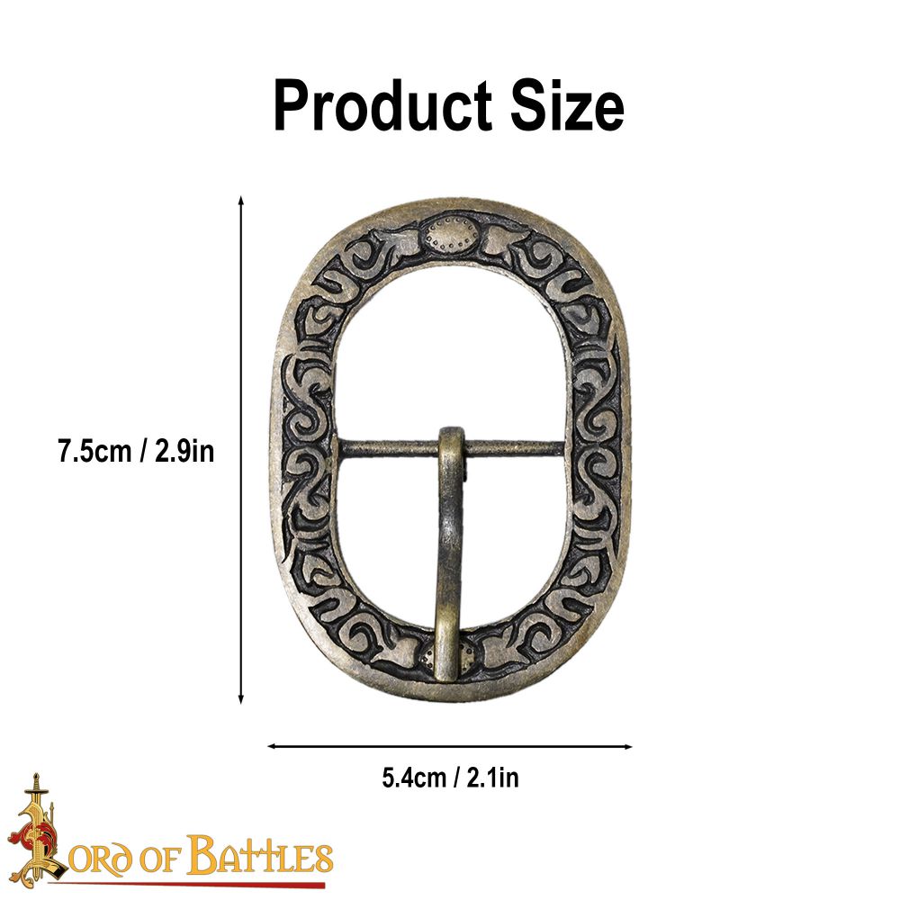Annular Oval Buckle 17th to 18th Century – 30mm Strap Width