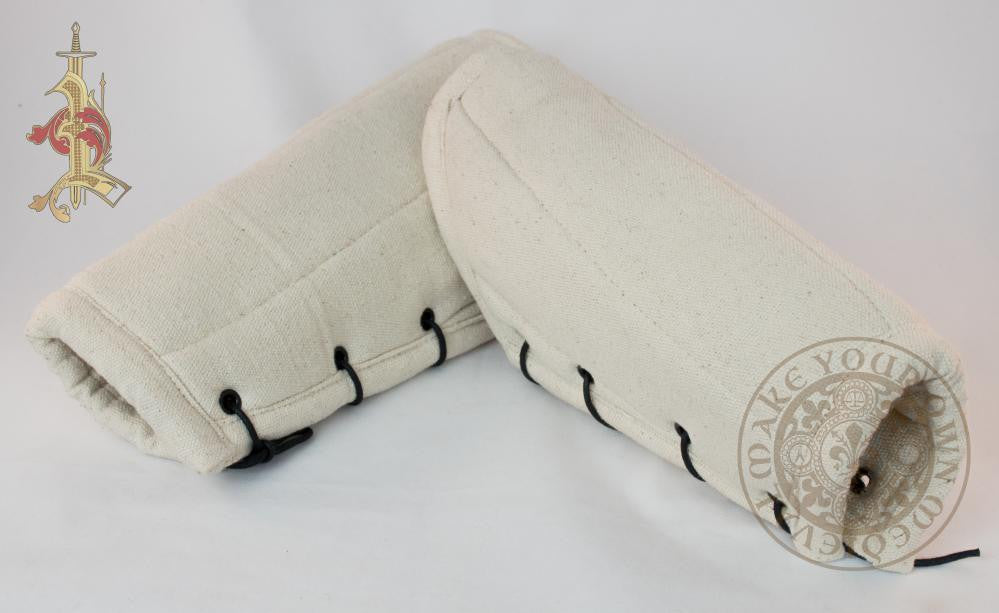 Padded Bracers - White or Red