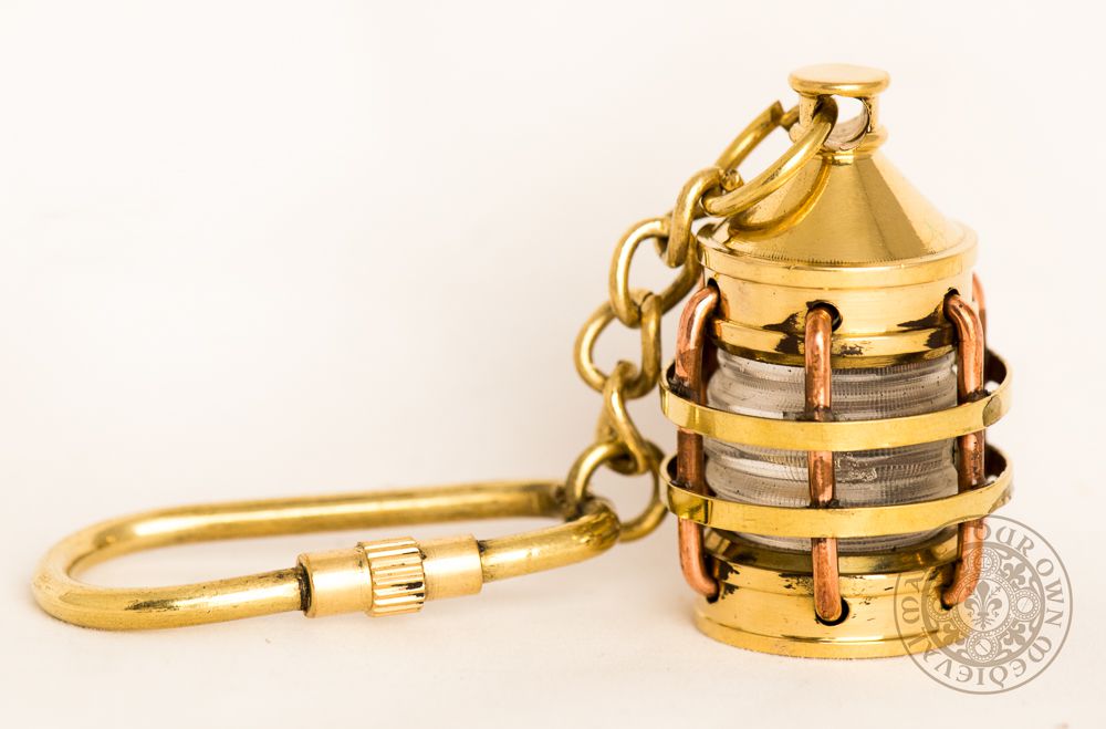 Pirate Ship's lantern key chain naval gifts for dad