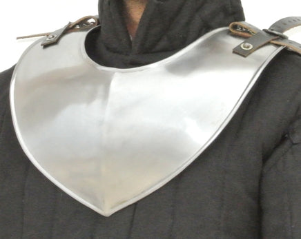 Plate armour Gorget for LARP armour